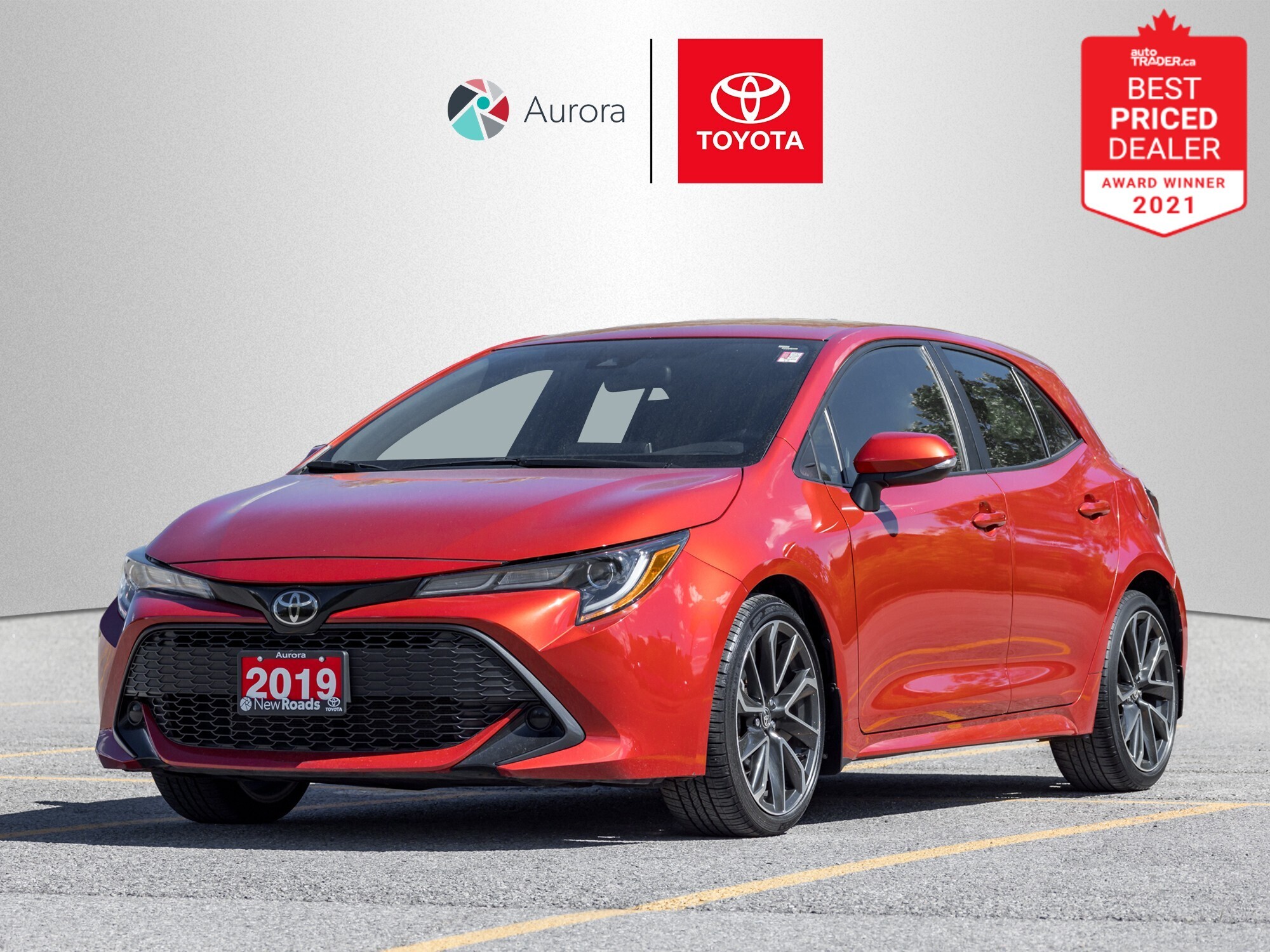 2019 Toyota Corolla Hatchback SE, Accident free, 1 Owner, Dealership Maintained