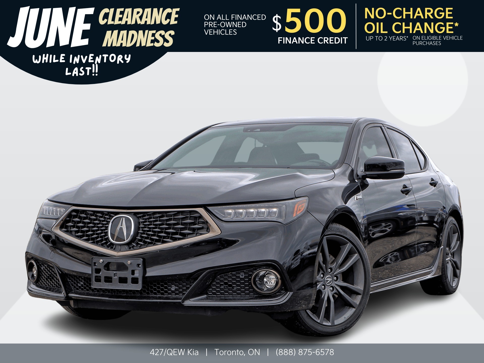 2019 Acura TLX SH-AWD A-Spec Tech | RED LEATHER | NAVI | SUNROOF