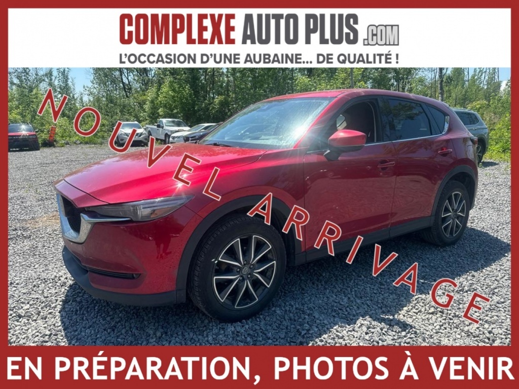 2018 Mazda CX-5 GT AWD *GPS,Cuir,Toit,Mags 2 tons