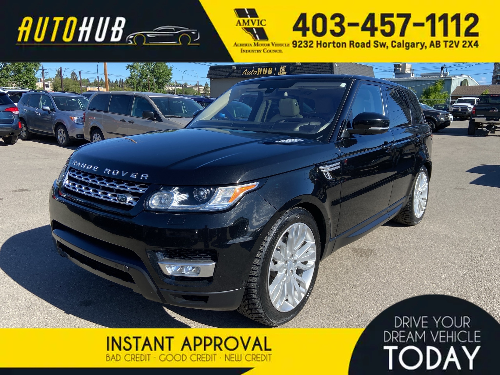 2016 Land Rover Range Rover Sport V6 SUPERCHARGED HSE PANO ROOF
