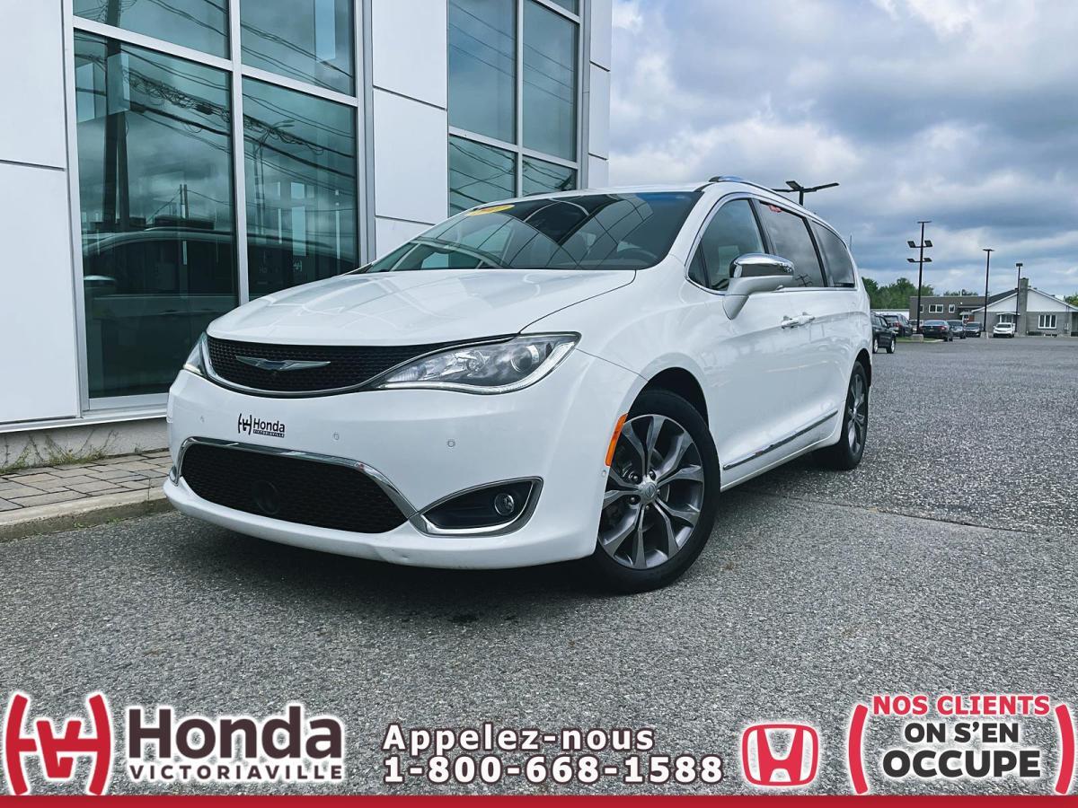 2017 Chrysler Pacifica Familiale Limited * DVD + cuir + Navigation *