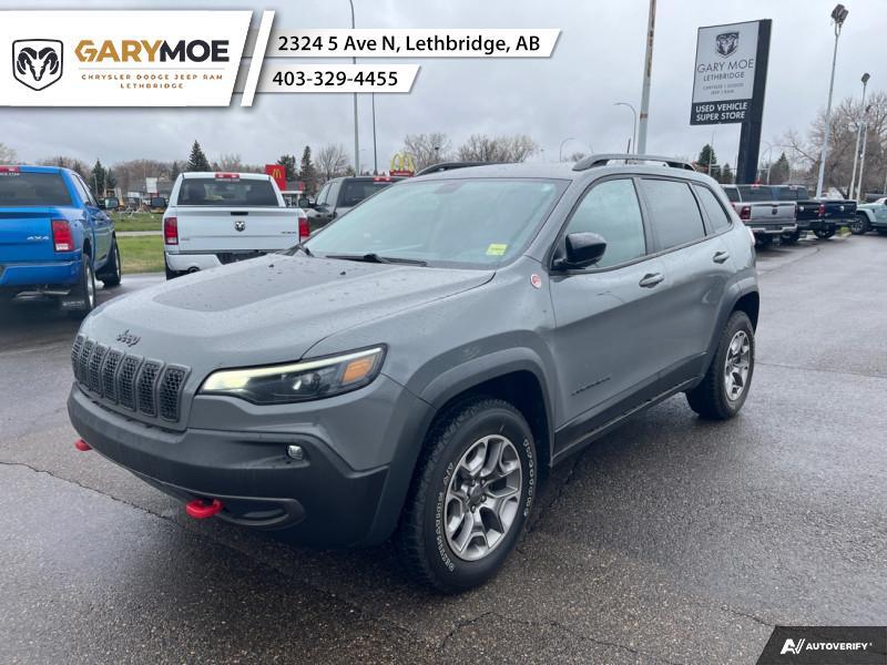 2022 Jeep Cherokee Trailhawk  V6! Heated Front Seats, Heated Steering