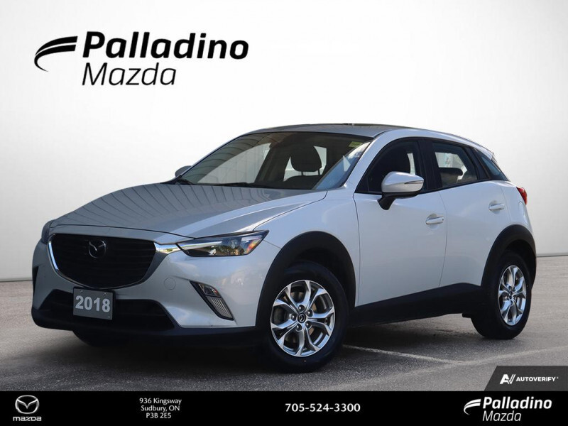 2018 Mazda CX-3 GS LUXURY  - LEATHER TRIMMED SEATING / SUNROOF