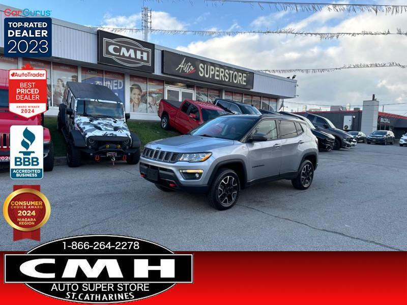 2021 Jeep Compass Trailhawk  BLIND-SPOT LEATHER HTD-SW