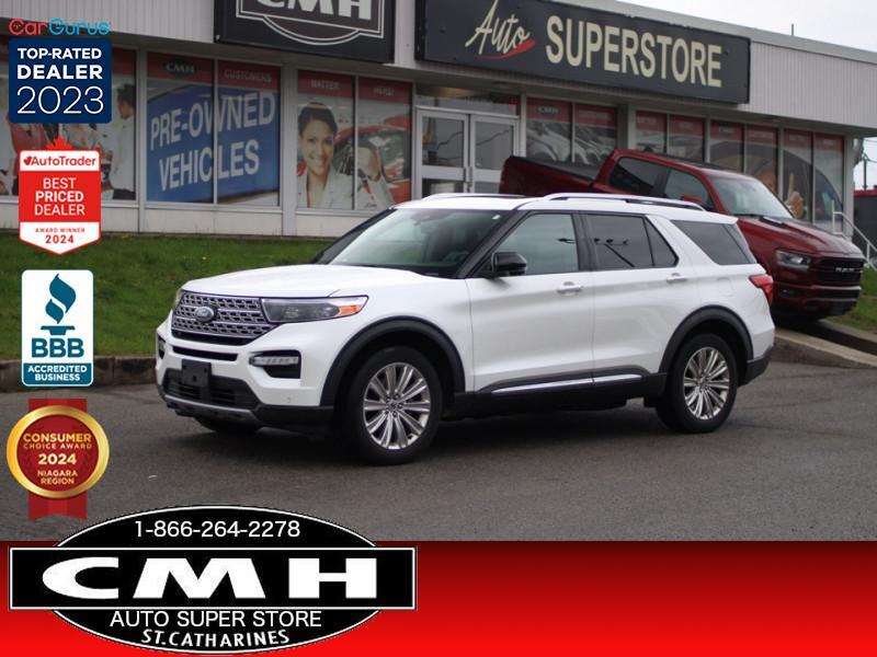 2020 Ford Explorer Limited  360-CAM ADAP-CC PANO-ROOF