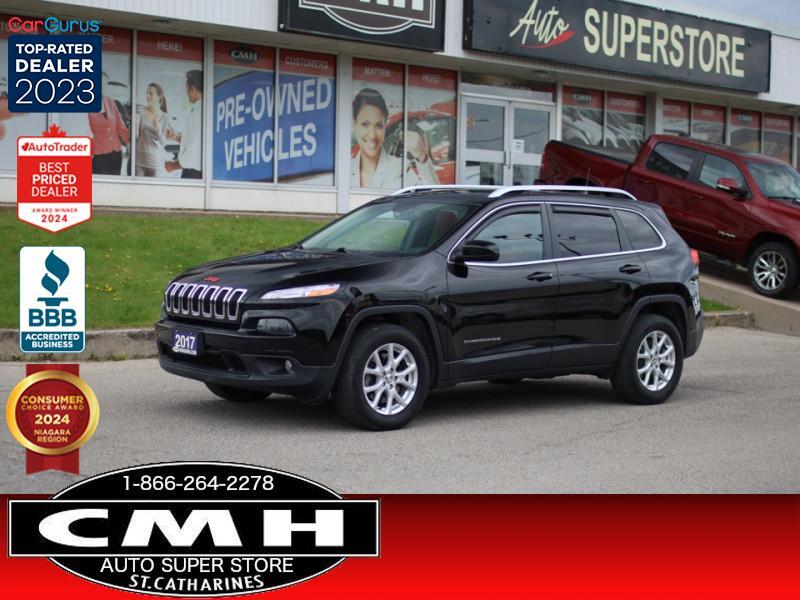 2017 Jeep Cherokee North  **RED LEATHER - PANO ROOF**