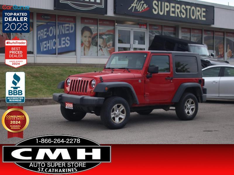 2009 Jeep Wrangler X  **VERY LOW KMS - CLEAN CARFAX**
