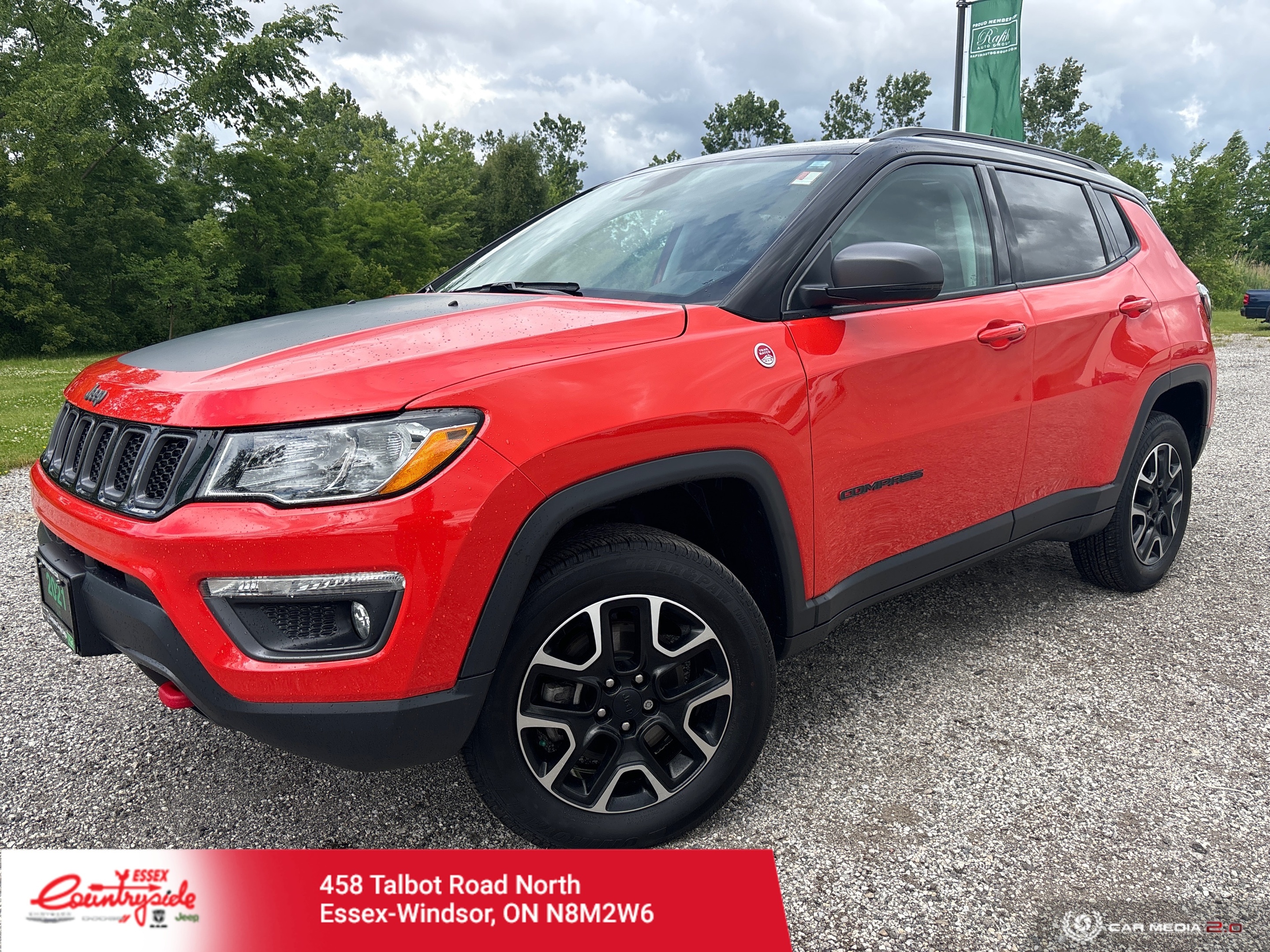 2021 Jeep Compass Trailhawk/Nav/Pano roof/Loaded