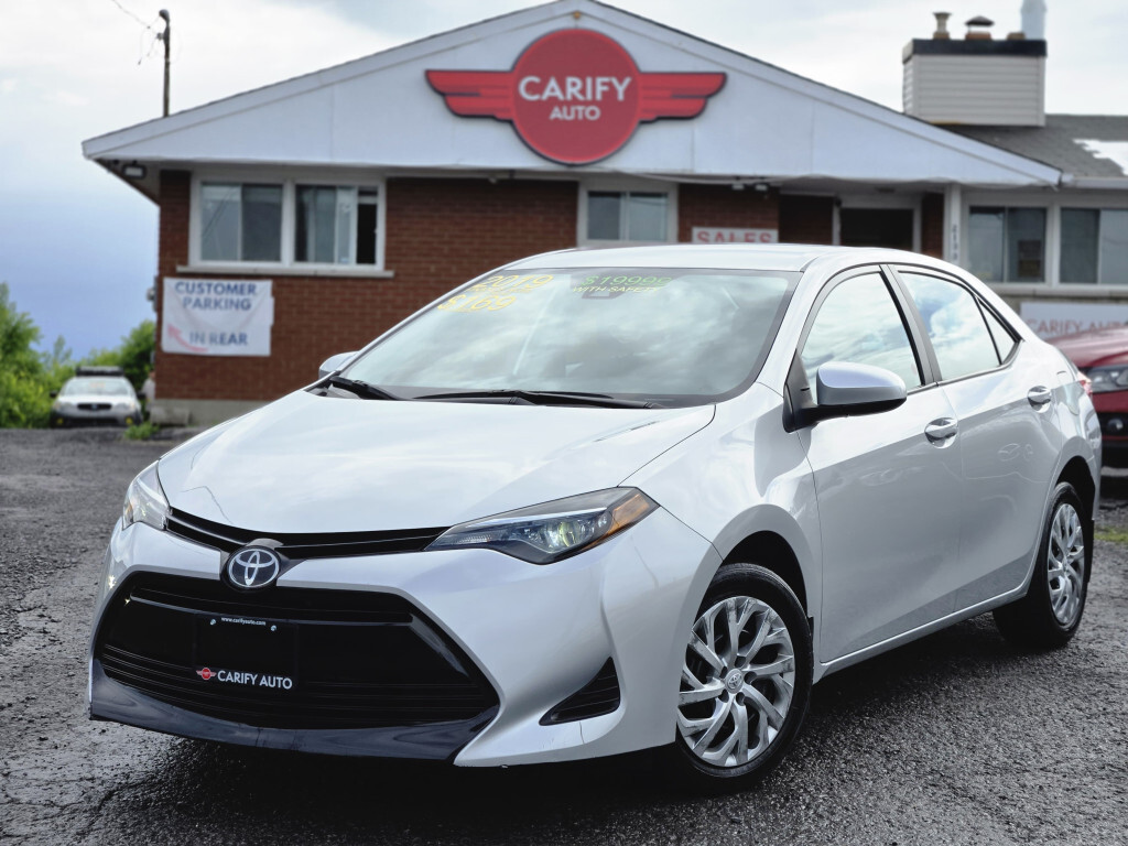 2019 Toyota Corolla WITH SAFETY