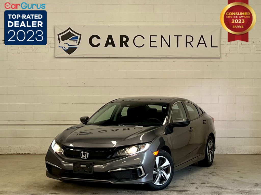 2020 Honda Civic LX| No Accident| Rear Cam| Carplay| Lane Assist| A