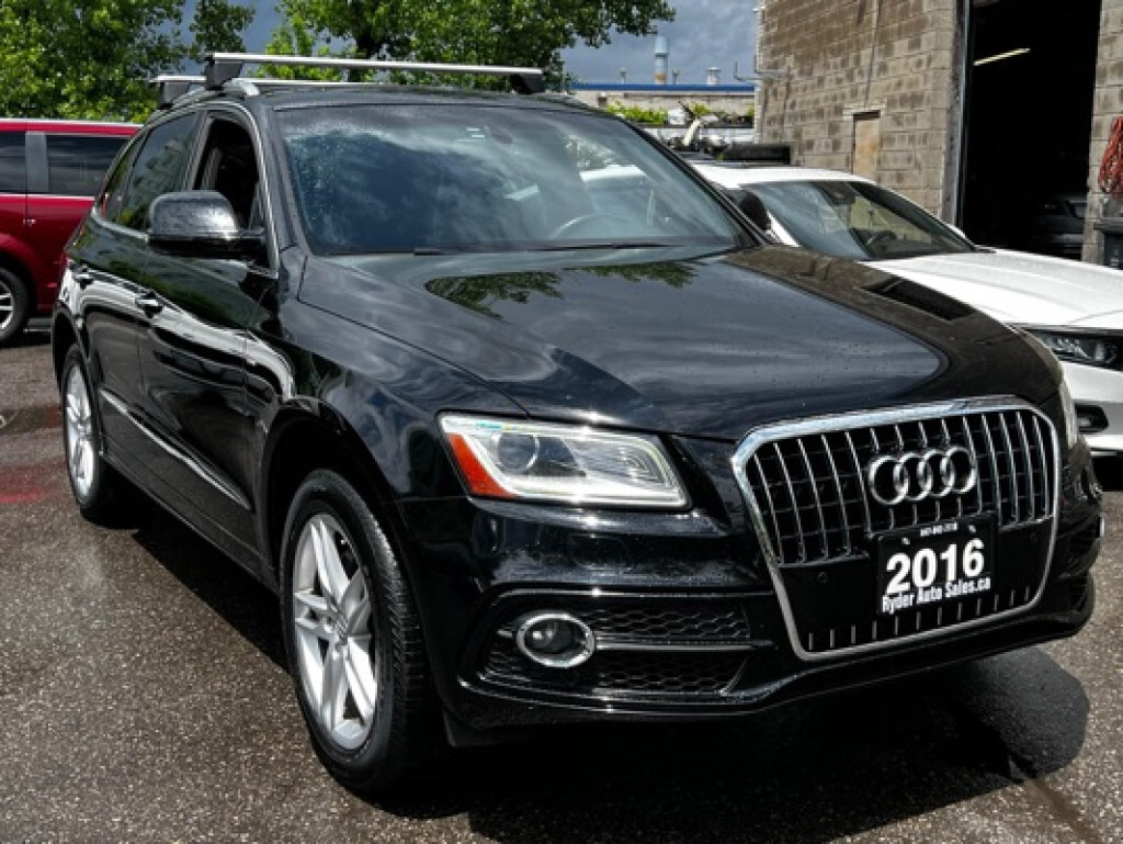 2016 Audi Q5 S-line|Pano|Back up camer|2.0T Premium 4dr All-whe