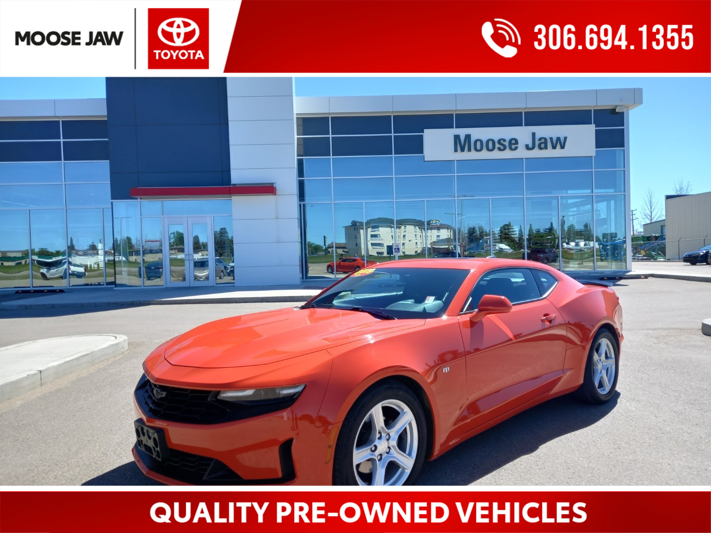 2019 Chevrolet Camaro 1LT LOCAL TRADE WITH ONLY 38,223 KMS, 2.0L TURBO 2