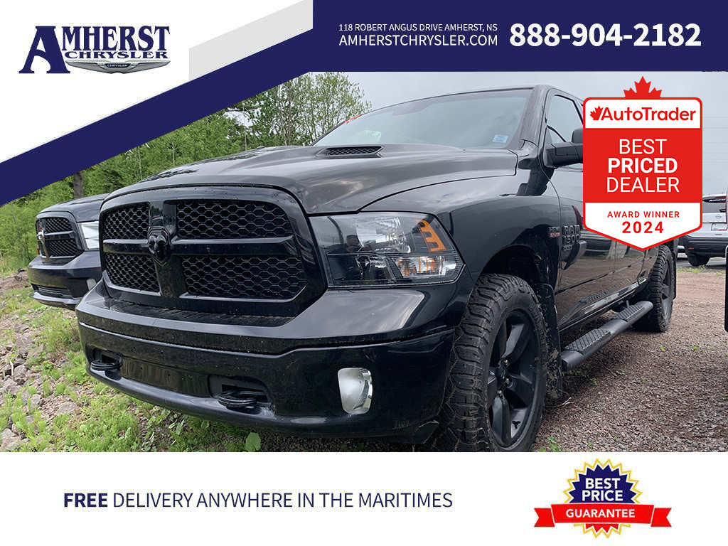 2019 Ram 1500 Classic 4x4 Heated Seats/Steering/Mirrors, Spray-in Liner