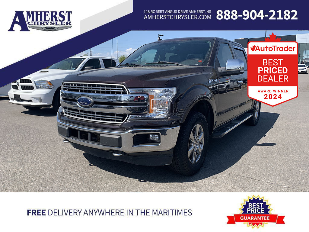 2018 Ford F-150 AS IS, 4x4 $299bw, Heated and Cooled Seats