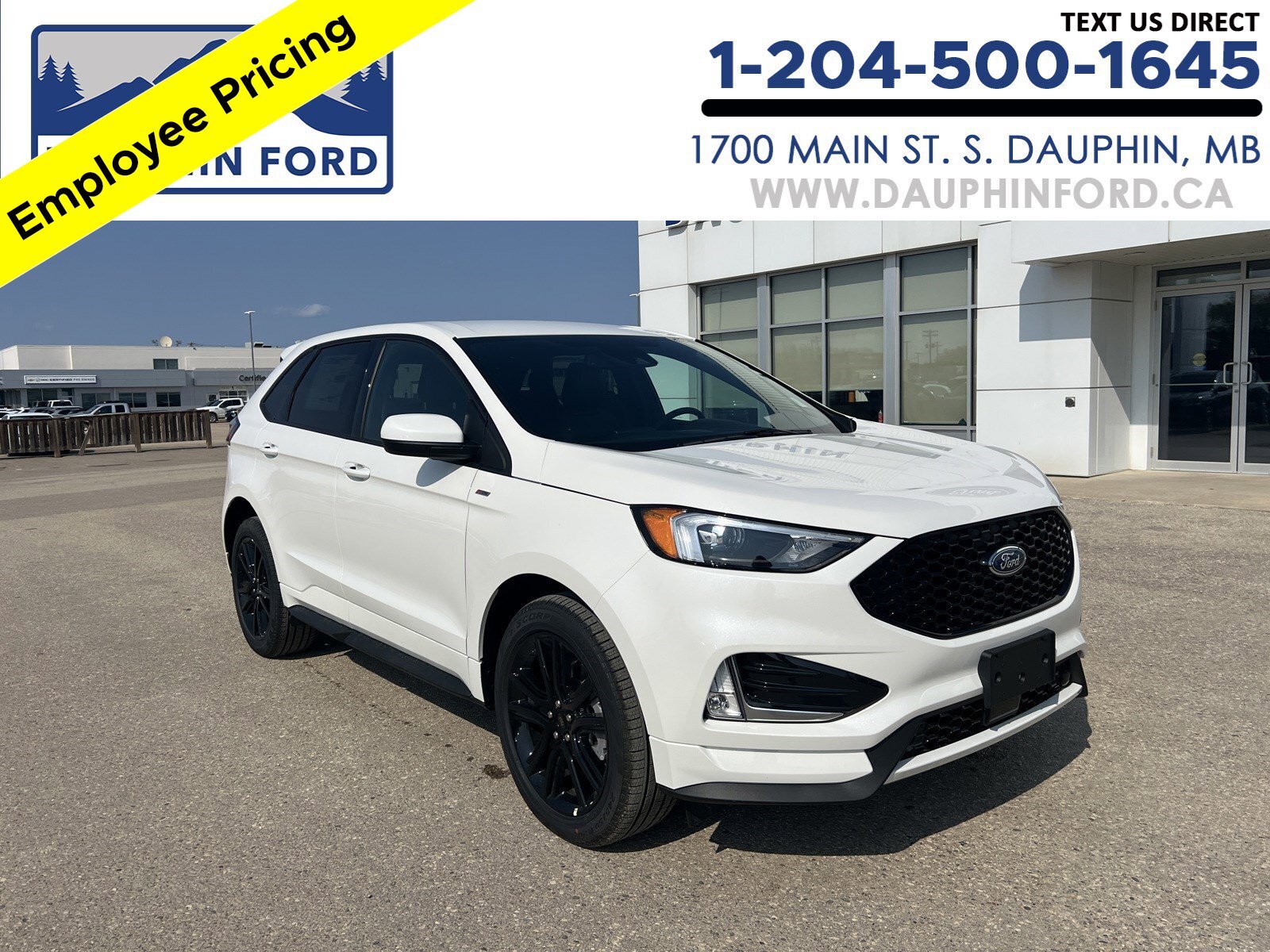 2024 Ford Edge ST Line Heated Seats+Steering Wheel/Remote Start/W