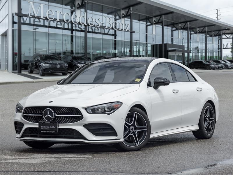 2021 Mercedes-Benz CLA250 4MATIC Coupe - Nav, Roof, Cam & Night Package!