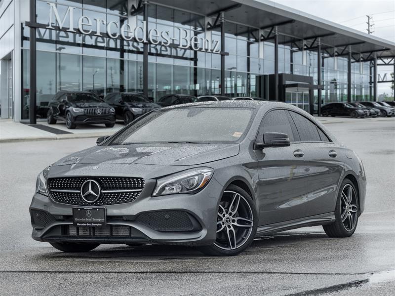 2019 Mercedes-Benz CLA250 4MATIC Coupe - Nav, Roof, Cam & Night Package!
