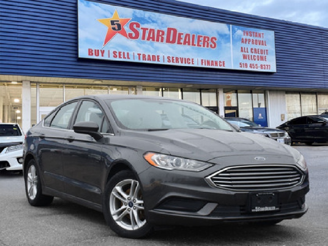 2018 Ford Fusion SUNROOF MINT CONDITION  WE FINANCE ALL CREDIT