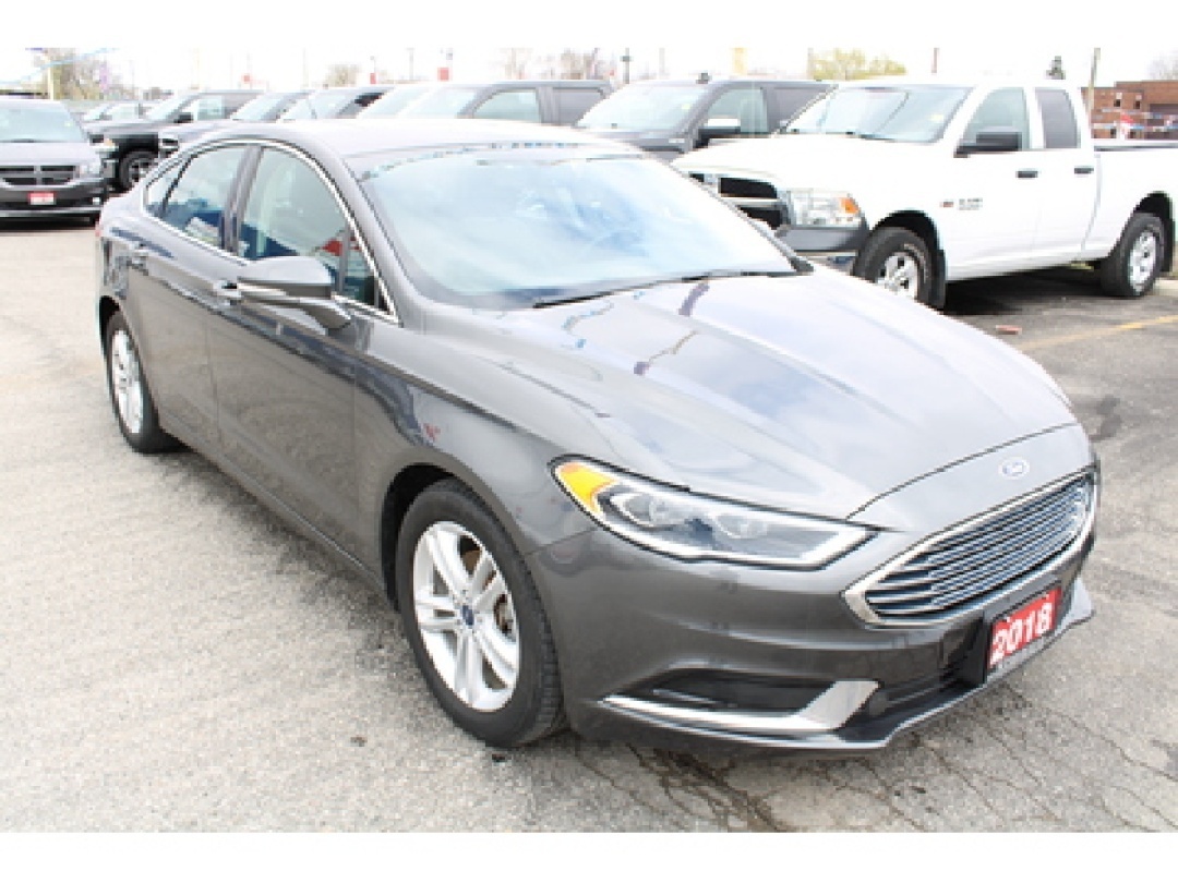 2018 Ford Fusion LEATHER SUNROOF LOADED WE FINANCE ALL CREDIT
