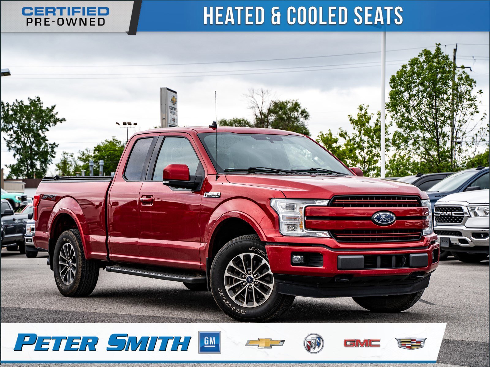 2020 Ford F-150 LARIAT - Heated & Cooled Front Seats