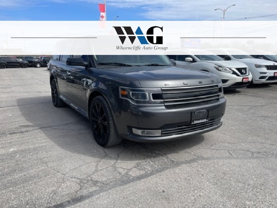 2019 Ford Flex LEATHER H-SEATS R-CAM MINT! WE FINANCE ALL CREDIT!