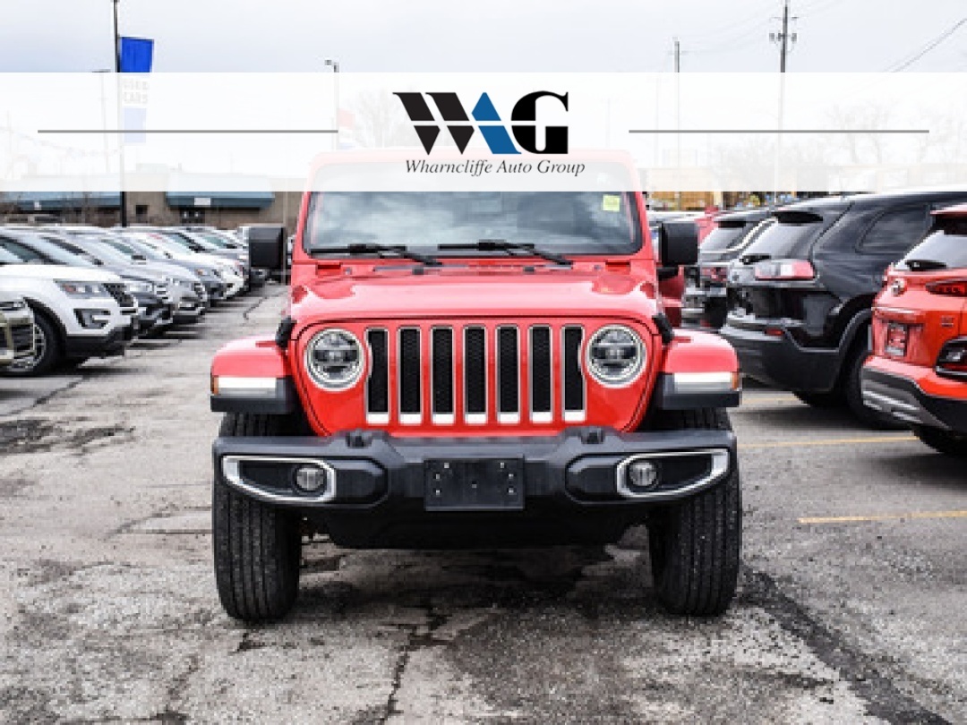 2018 Jeep WRANGLER UNLIMITED 2018.5 $9000 OPTIONS NAV LEATHER WE FINANCE ALL