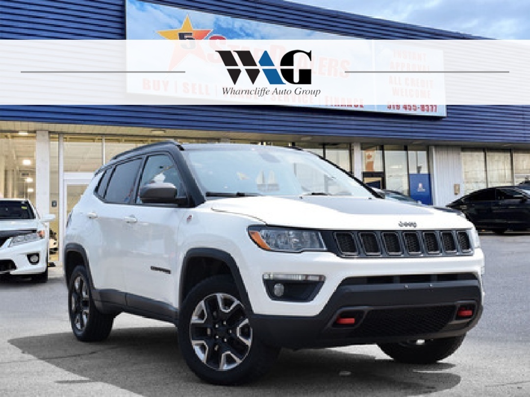 2018 Jeep Compass NAV LEATHER SUNROOF MINT! WE FINANCE ALL CREDIT!