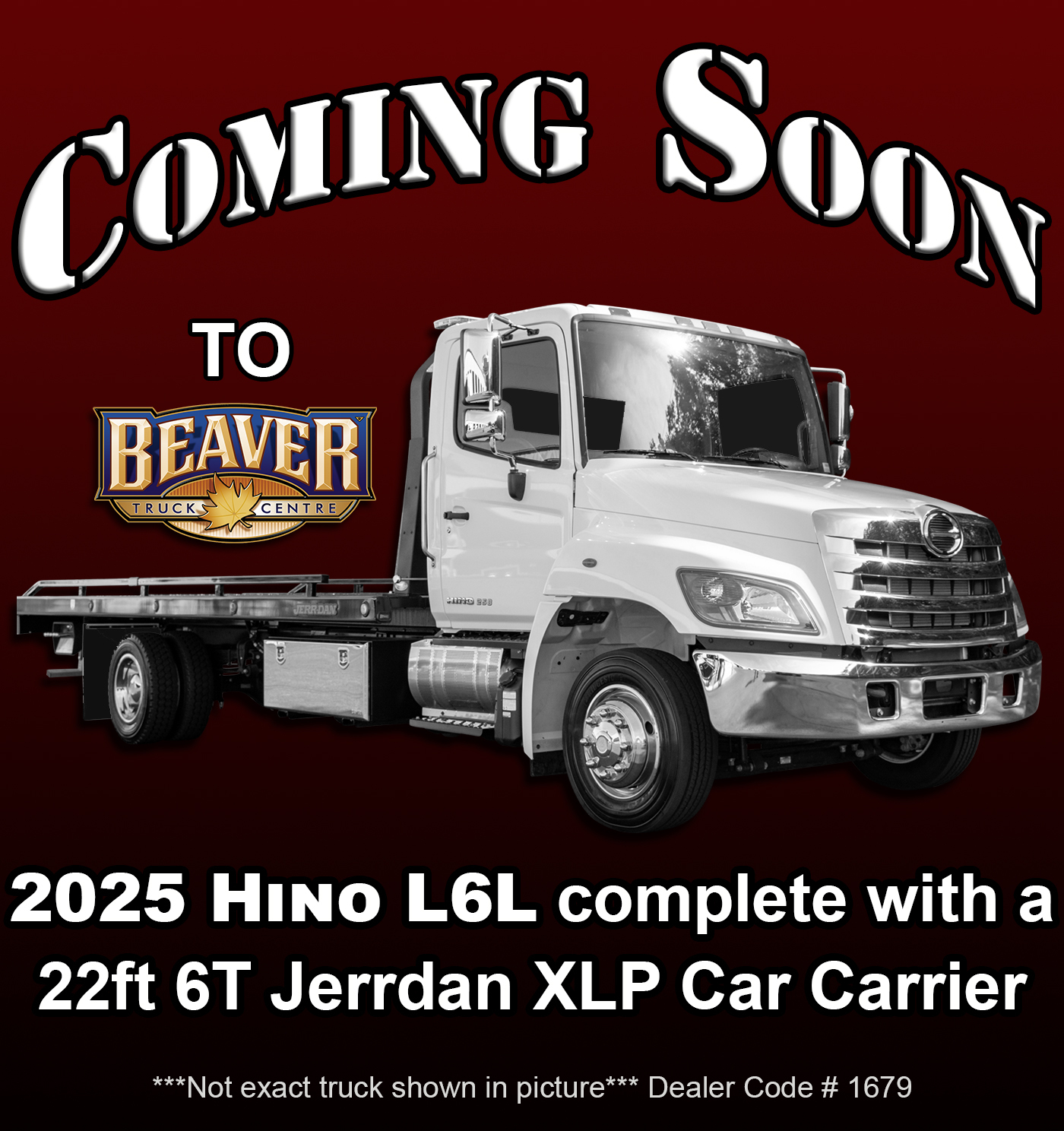 2025 Hino L6L Coming Soon!