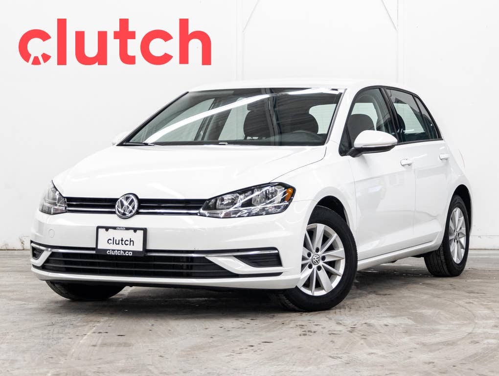 2020 Volkswagen Golf Comfortline w/ Apple CarPlay & Android Auto, Heate