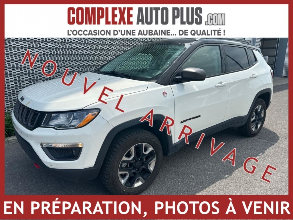 2018 Jeep Compass Trailhawk AWD *GPS,Cuir,Toit,Mags 2 tons