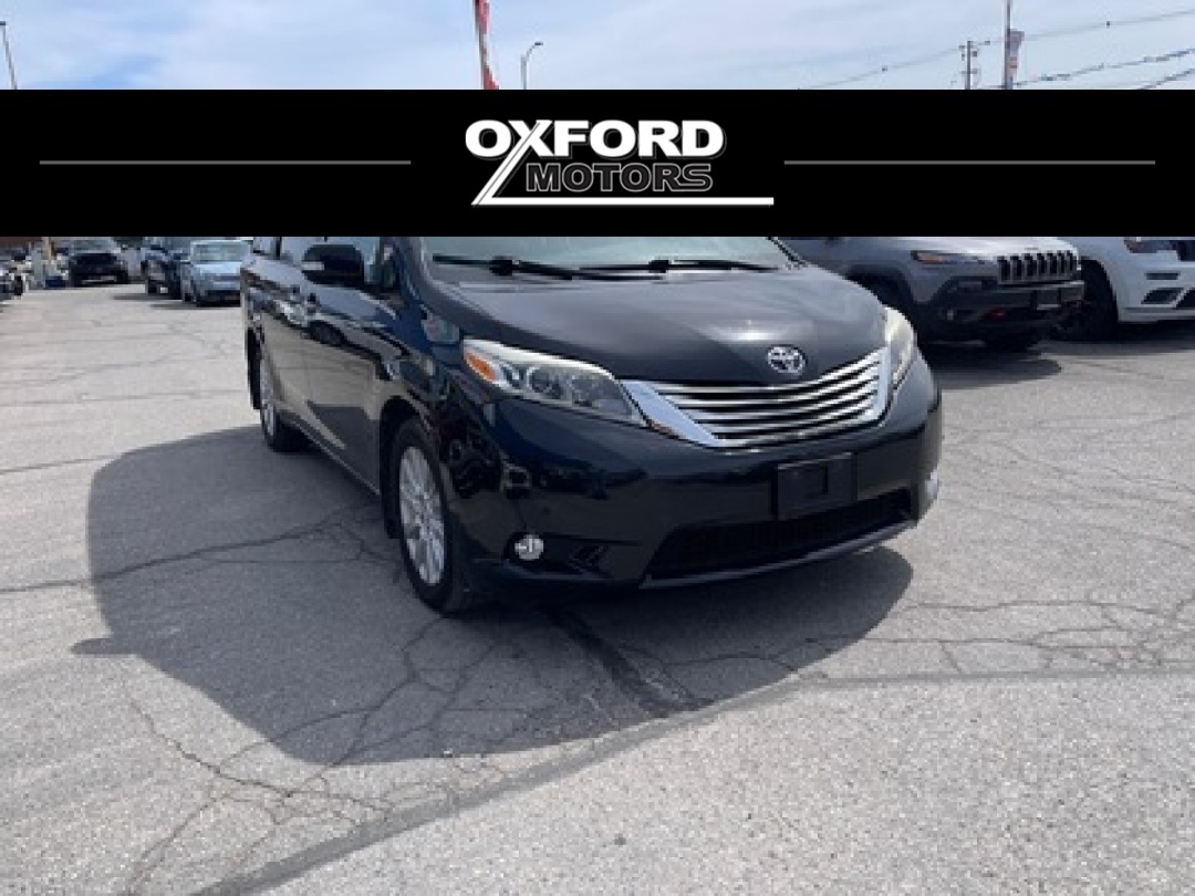 2015 Toyota Sienna 5dr XLE 7-Pass AWD MINT! WE FINANCE ALL CREDIT!