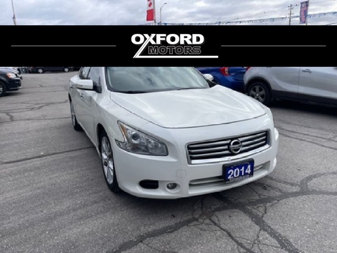 2014 Nissan Maxima LEATHER SUNROOF HEATED SEATS WE FINANCE ALL CREDIT