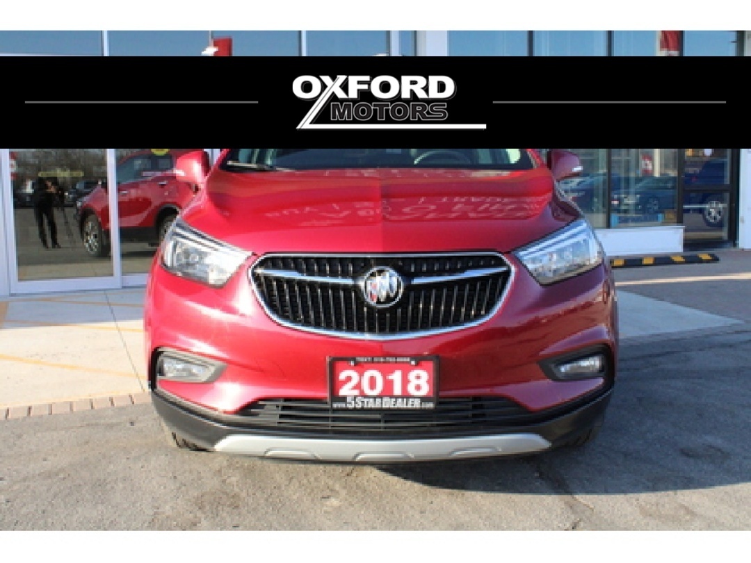 2018 Buick Encore LEATHER SUNROOF HTD SEATS WE FINANCE ALL CREDIT