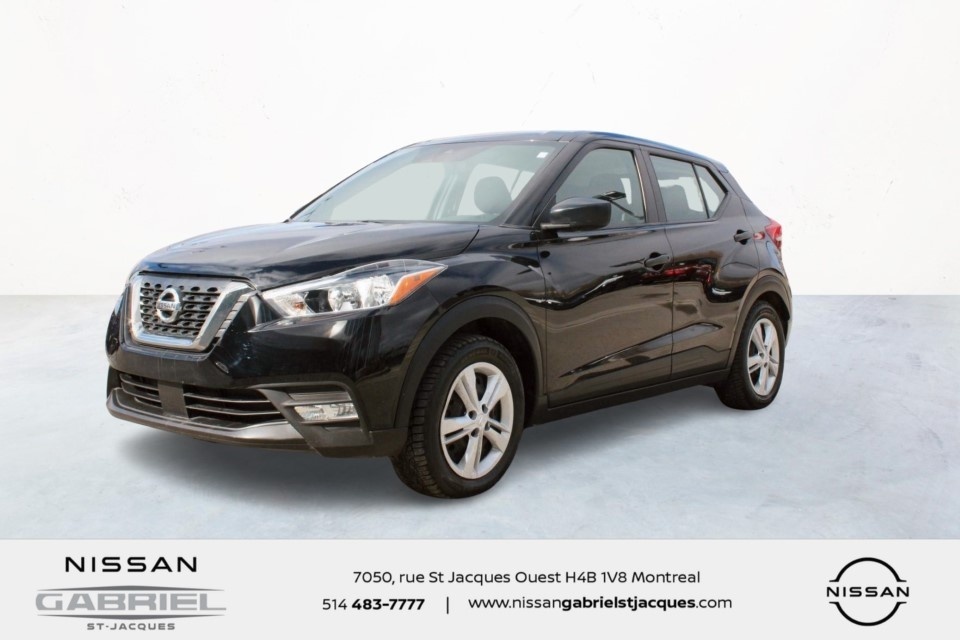 2020 Nissan Kicks S ONE OWNER/NO ACCIDENTS/REAR VIEW CAMERA/LANE DEP