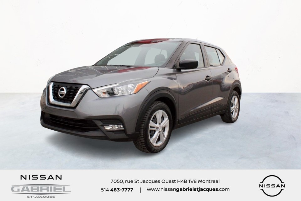 2019 Nissan Kicks S ONE OWNER,BACK UP CAMERA,CRUISE CONTROL,PUSH BUT