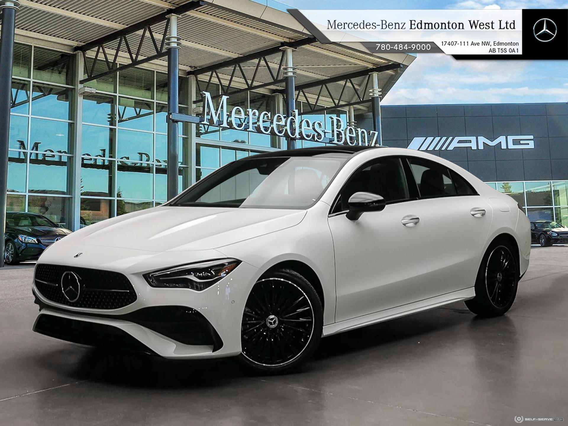 2024 Mercedes-Benz CLA 250 4MATIC Coupe  Exclusive Trim - AMG Line w/ Nig