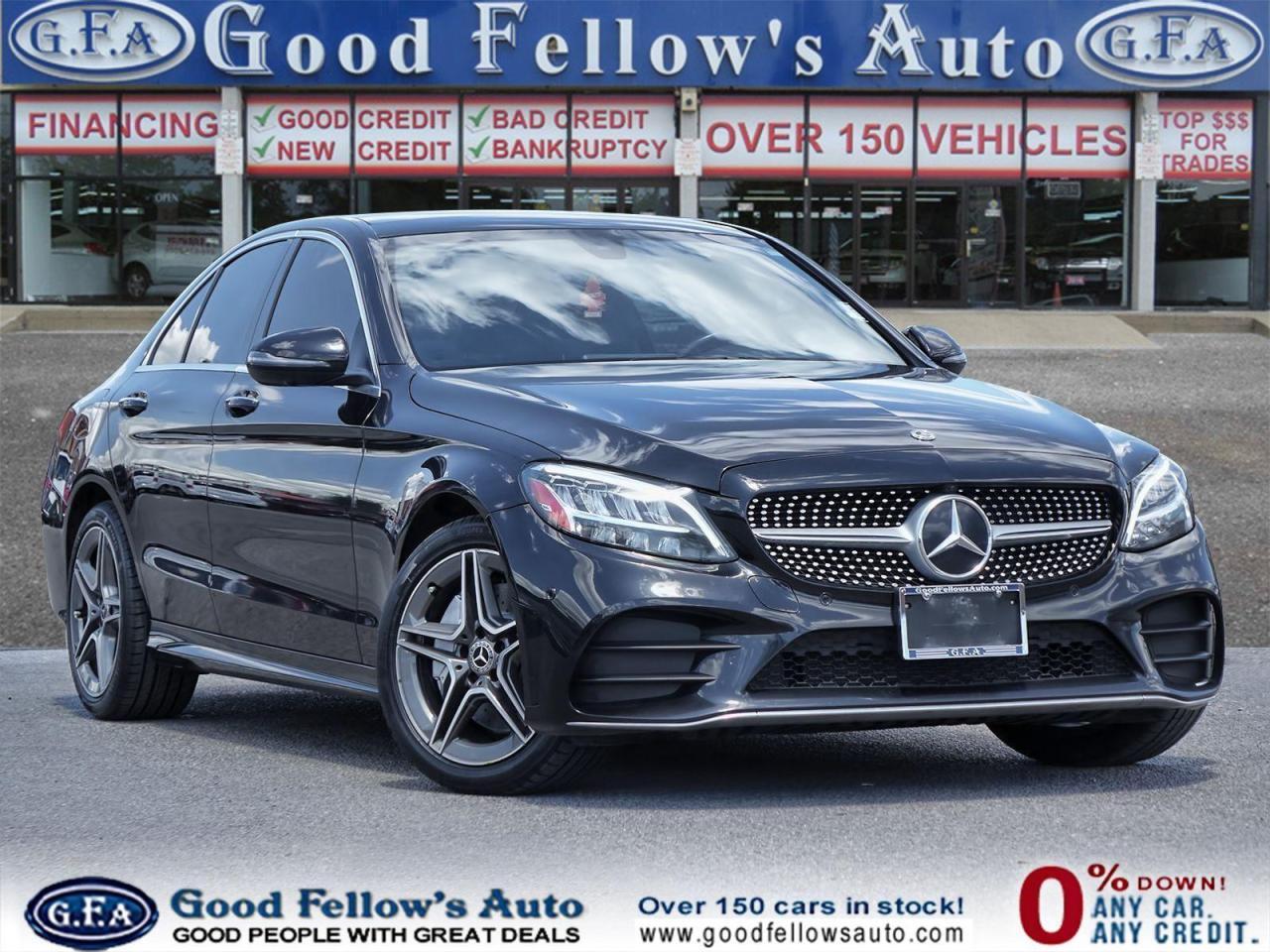 2019 Mercedes-Benz C-Class 4MATIC, AMG PACKAGE, LEATHER SEATS, PANORAMIC ROOF