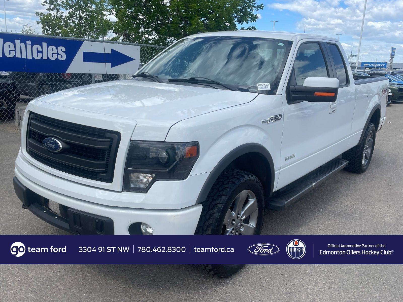 2013 Ford F-150 3.5L V6 ECOBOOST ENG, FX4, HEATED/COOLED SEATS, RE