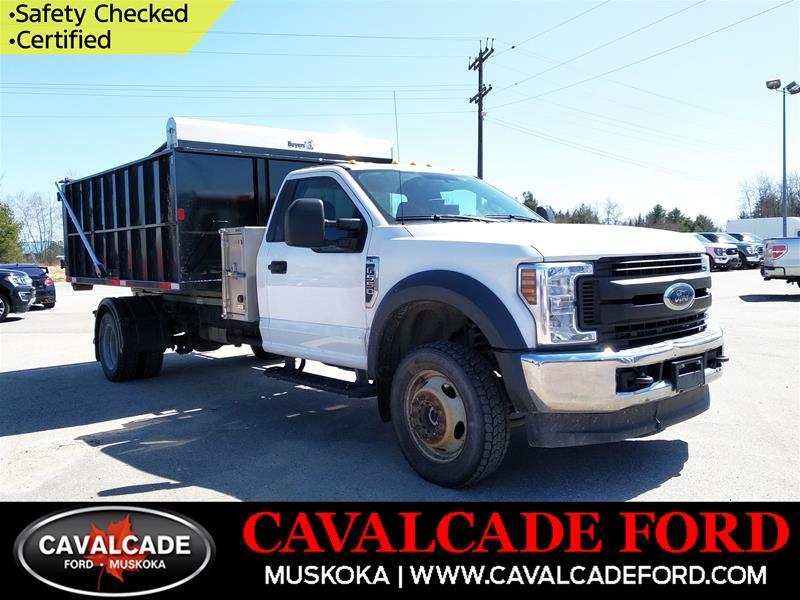 2019 Ford F-550 4x4 - Roll-off bin system Regular Cab XL - 205 WB