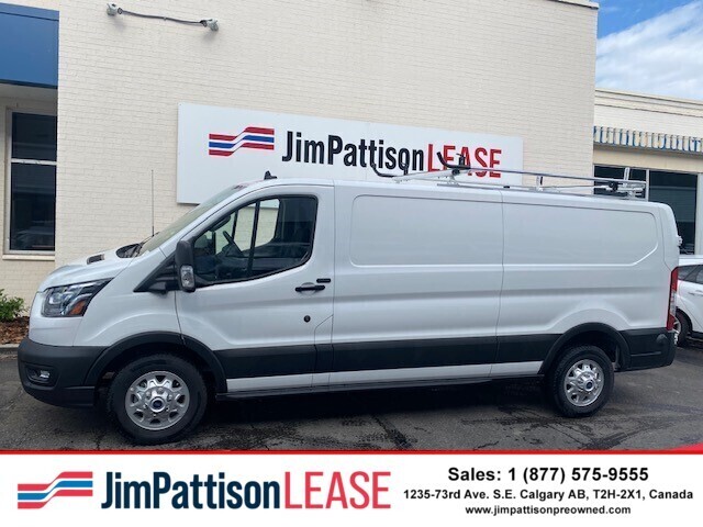 2024 Ford Transit Cargo Van T-350 Upfitted w/ Ladder Rack, Shelving, Partition