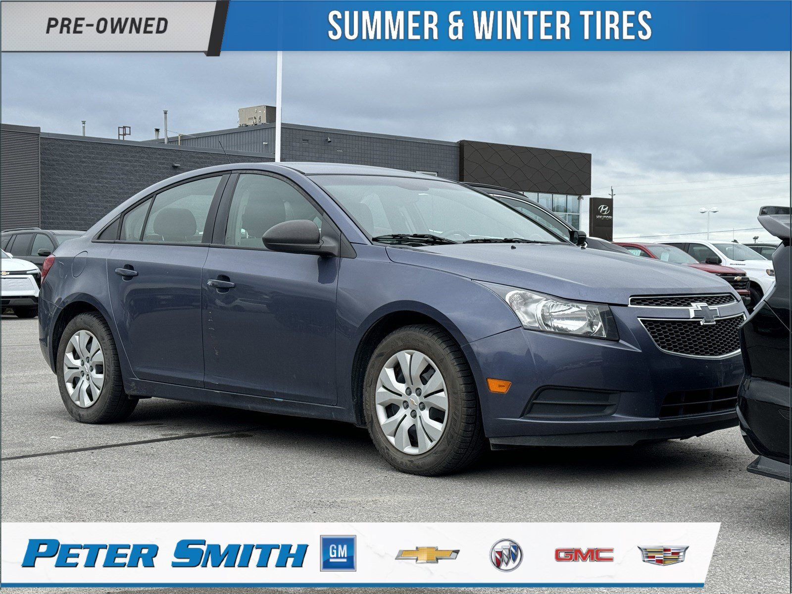 2014 Chevrolet Cruze 1LS - Manual | Summer & Winter Tires