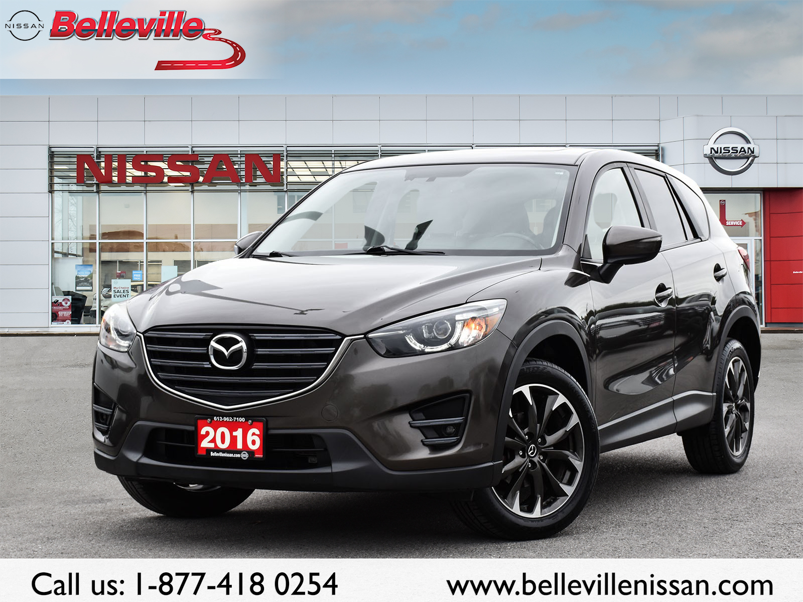 2016 Mazda CX-5 GT-One owner, local trade, clean carfax, AWD!