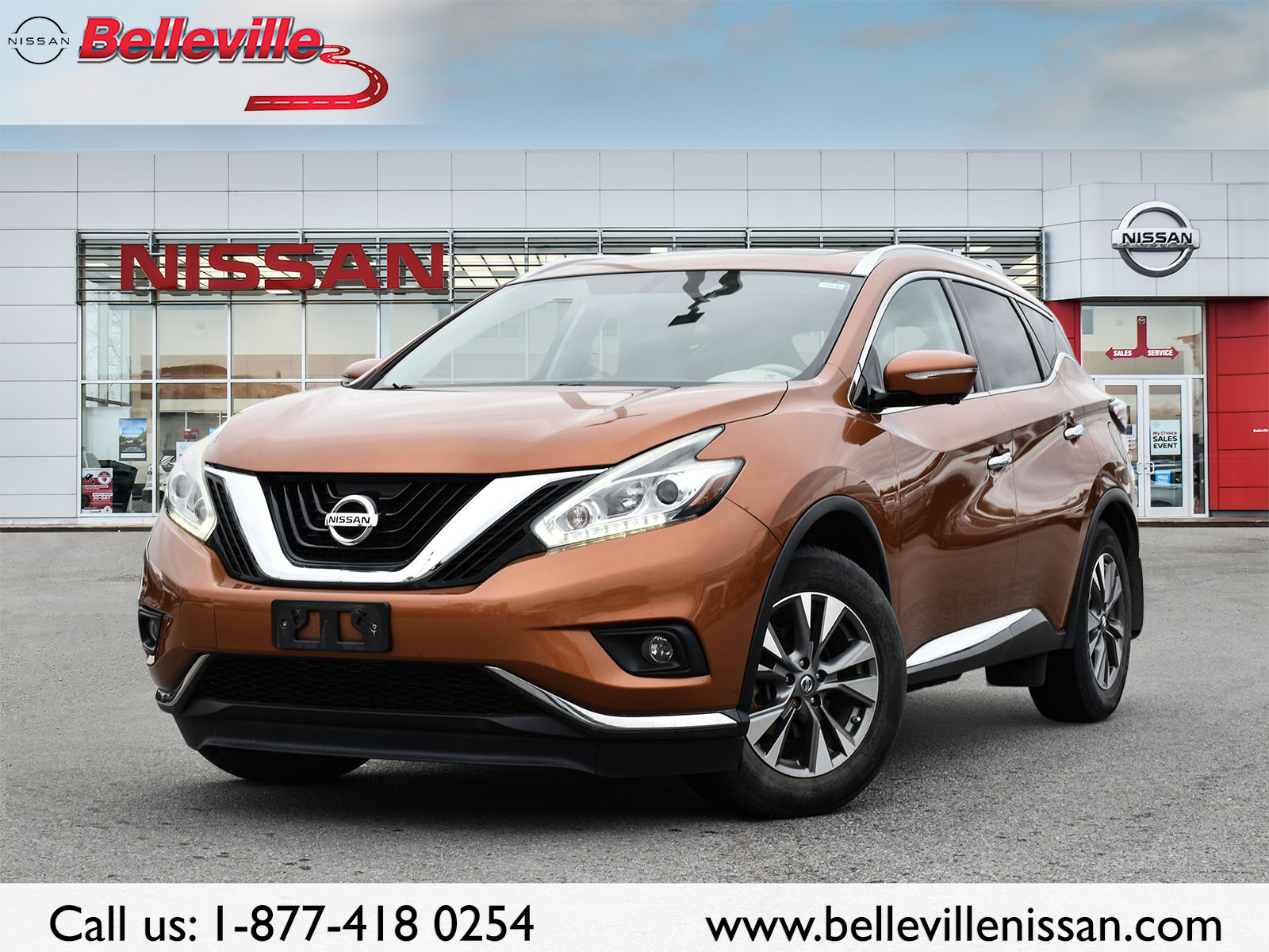 2015 Nissan Murano SL, LEATHER, ROOF, NAV AND MUCH MORE!