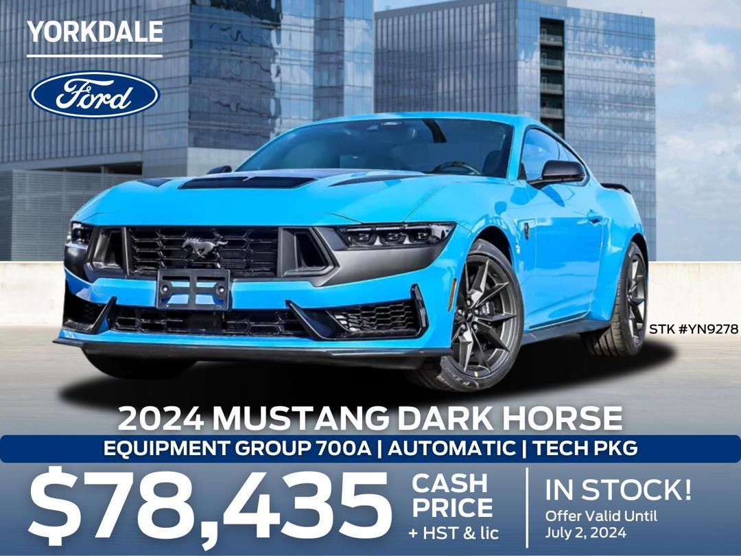 2024 Ford Mustang Dark Horse Fastback
