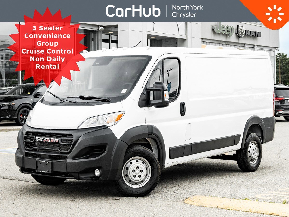 2023 Ram ProMaster Cargo Van 1500 Low Roof 136'' WB 3 Seater Convenience Grp