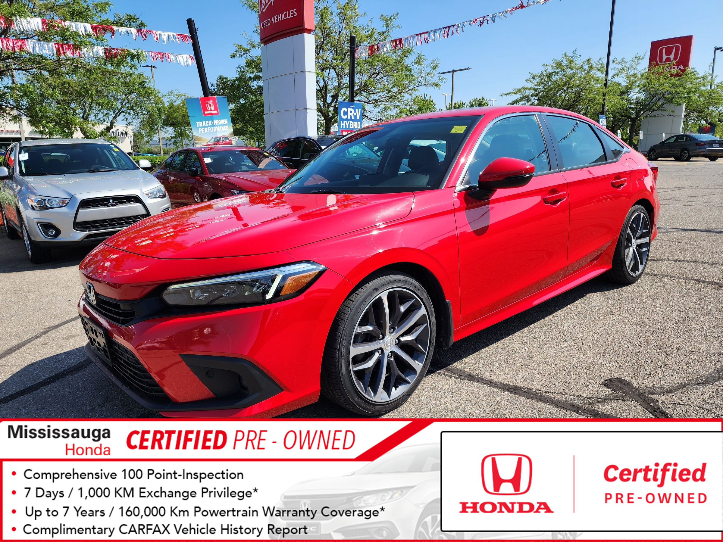 2022 Honda Civic Touring /HONDA CERTIFIED/ ONE OWNER/ NO ACCIDENTS