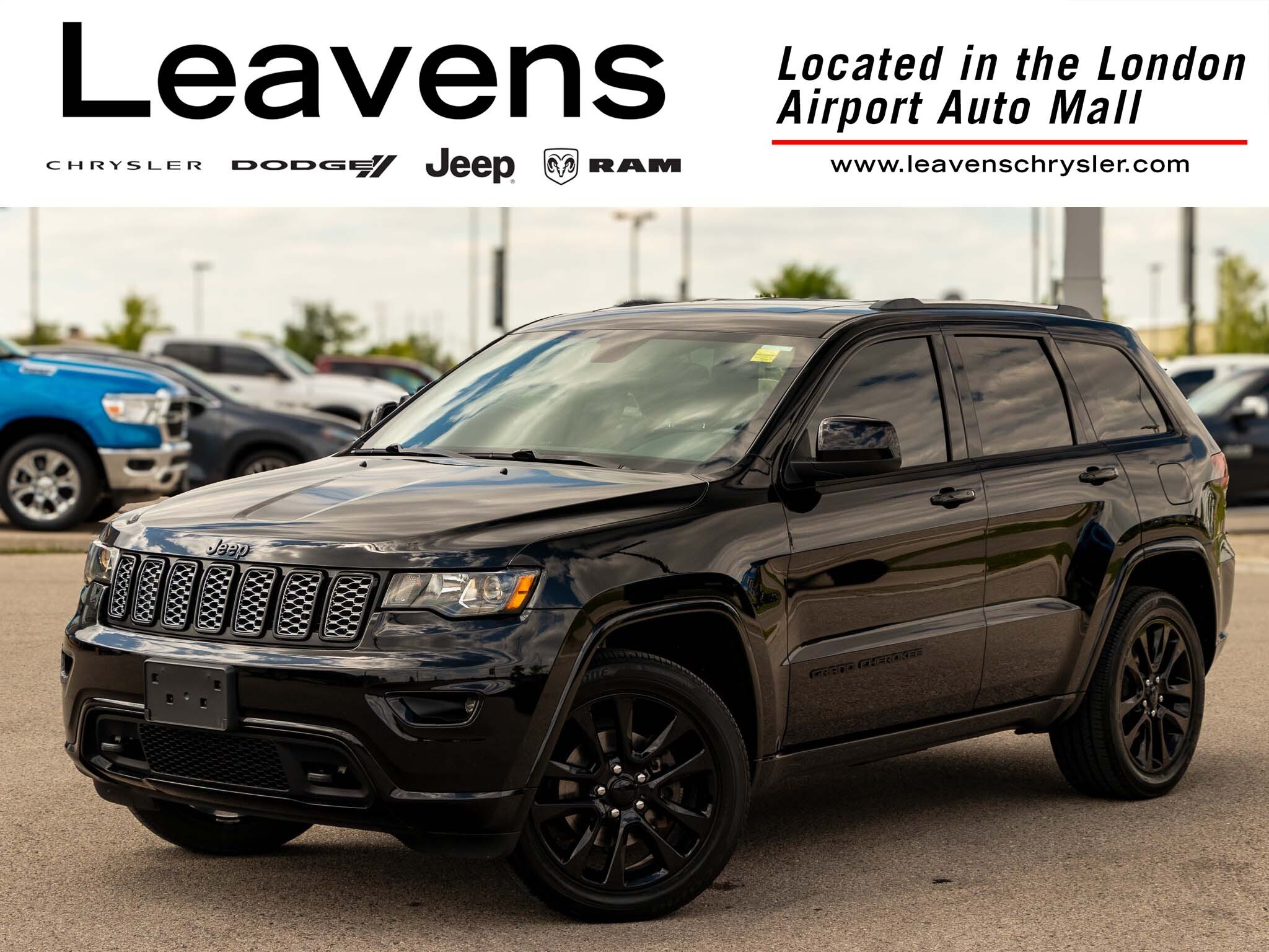 2019 Jeep Grand Cherokee Laredo 4WD | Leather | Keyless Entry | NAV | Sunro