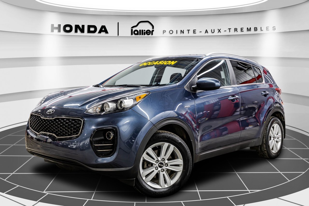 2017 Kia Sportage LX AWD - condition à voir ! get ready for your cam