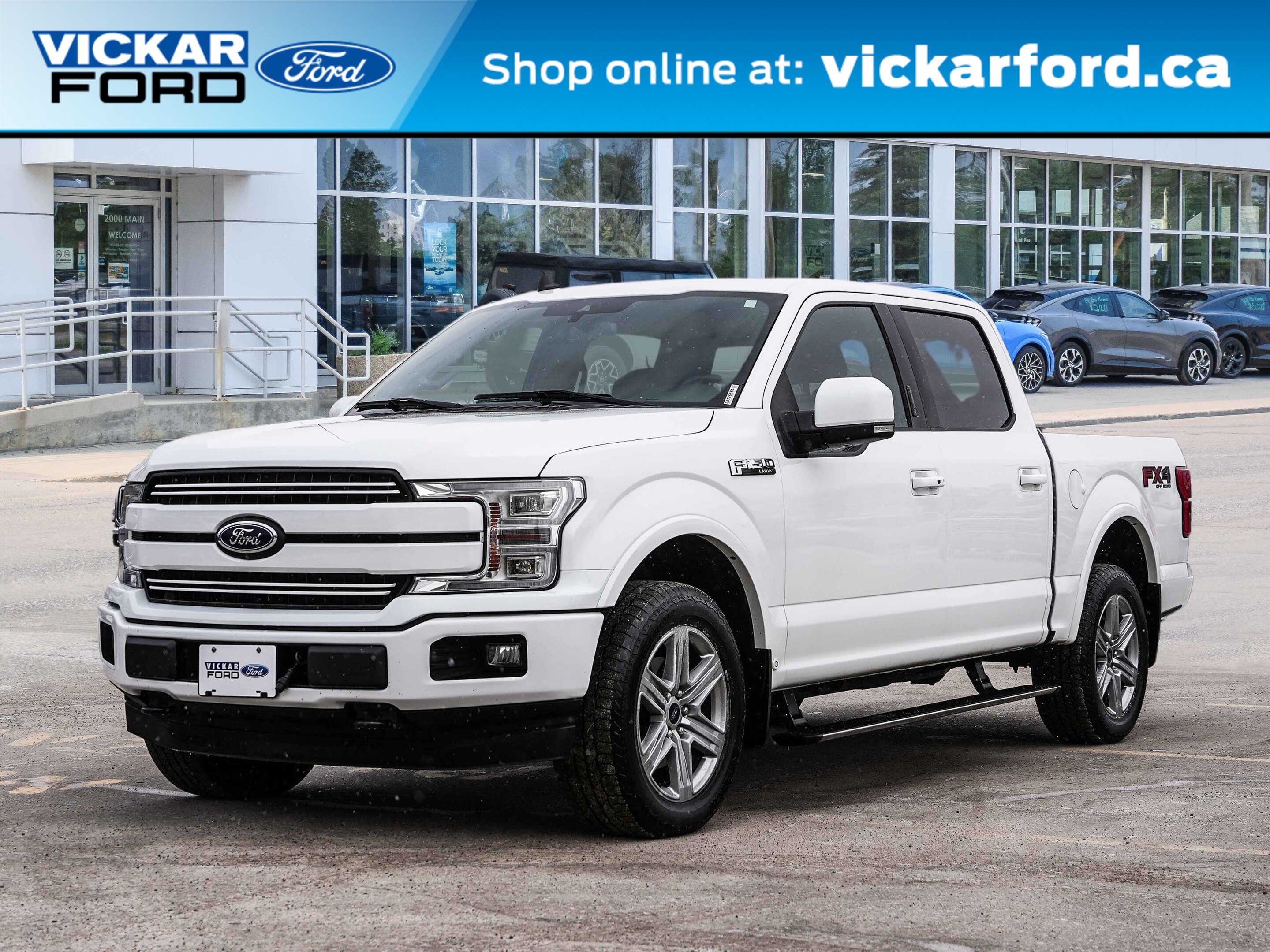 2019 Ford F-150 LARIAT 4WD Crew 502A Sport Package 3.5L Ecoboost 