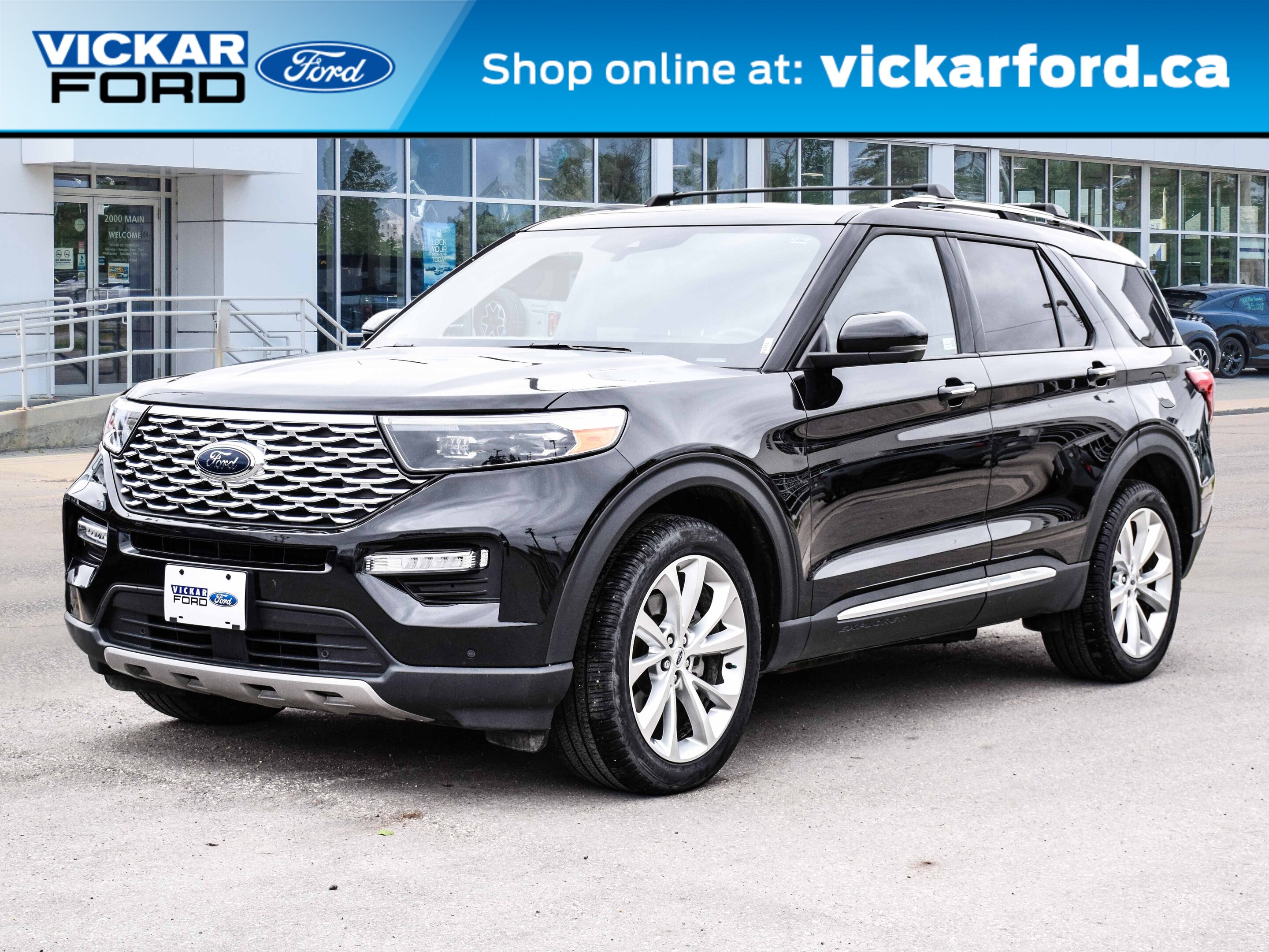2022 Ford Explorer Platinum 4WD Powerful 3.0L Ecoboost All the Luxury